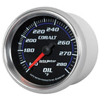 Autometer Cobalt 66.7mm 140-280 Degree F Mechanical Oil Temperature Gauge AutoMeter Gauges