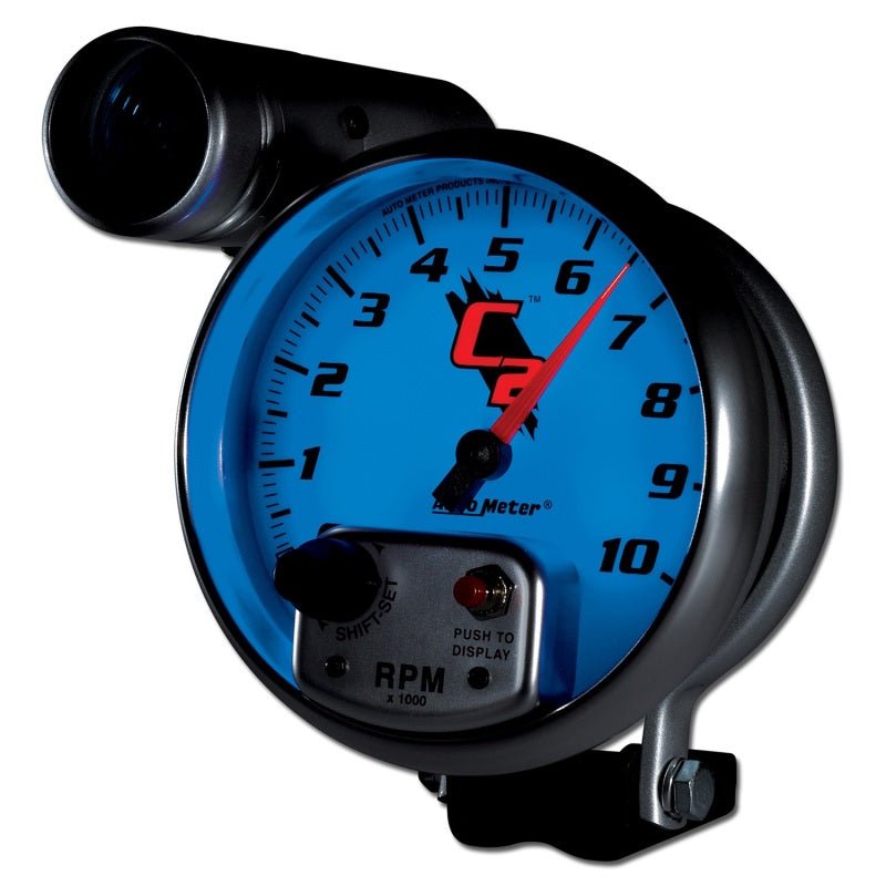 Autometer C2 5 inch 10000 RPM Shift-Lite Tach AutoMeter Gauges