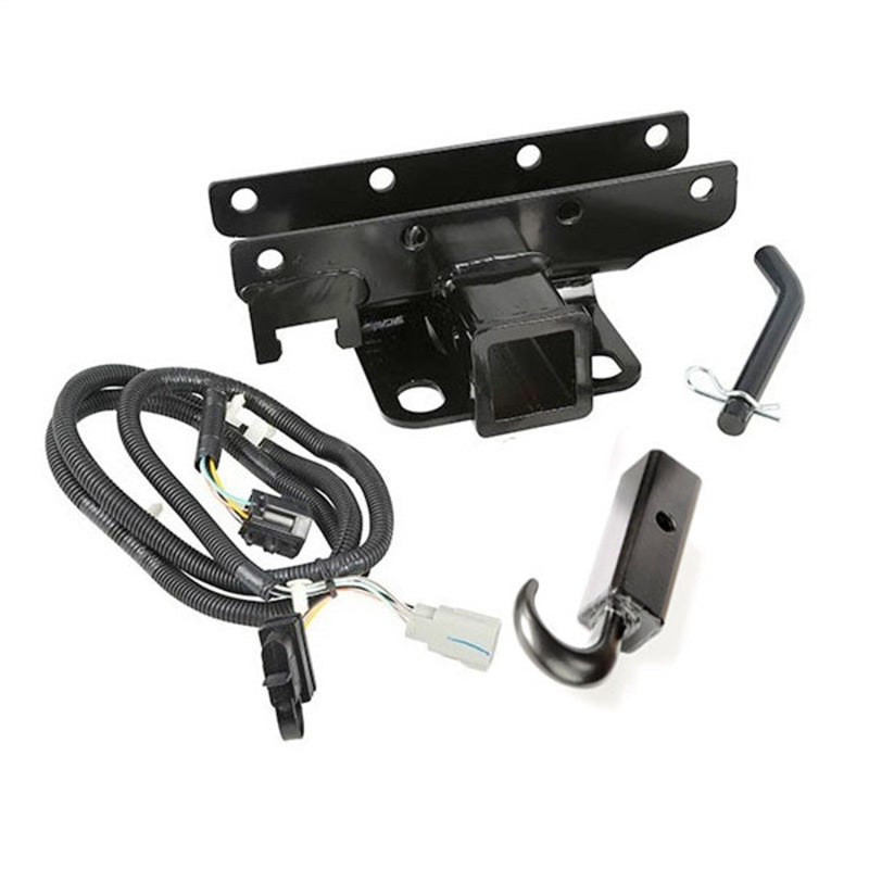 Rugged Ridge Receiver Hitch Kit Hook 07-18 Jeep Wrangler JK Rugged Ridge Hitch Accessories