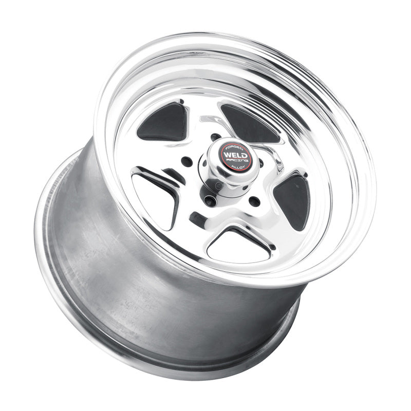 Weld ProStar 15x12 / 5x4.5 BP / 4.5in. BS Polished Wheel - Non-Beadlock Weld Wheels - Forged