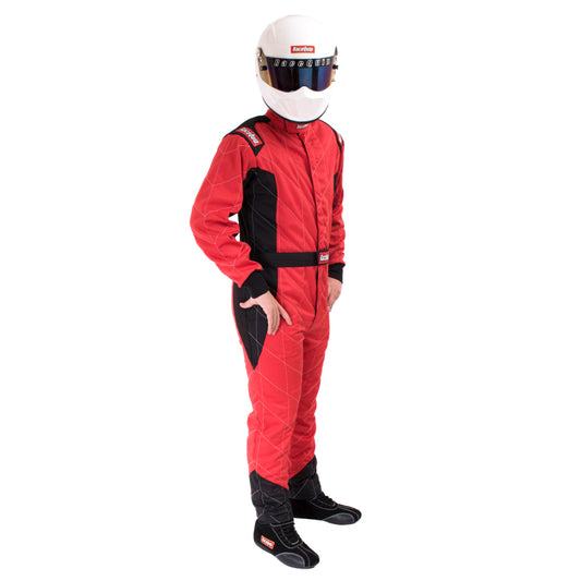 RaceQuip Red Chevron-5 Suit SFI-5 - XLG