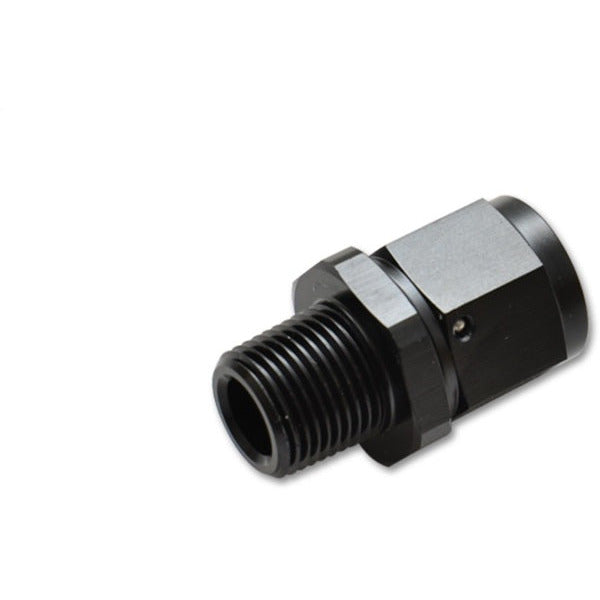 Vibrant -3AN to 1/8in NPT Female Swivel Straight Adapter Fitting Vibrant Fittings