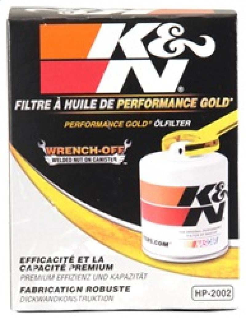 K&N Oil Filter OIL FILTER; AUTOMOTIVE