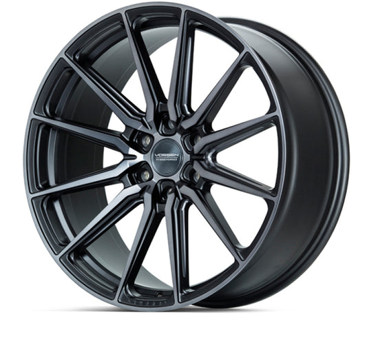 Vossen HF6-1 22x9.5 / 6x135 / ET20 / Deep Face / 87.1 - Tinted Matte Gunmetal Wheel