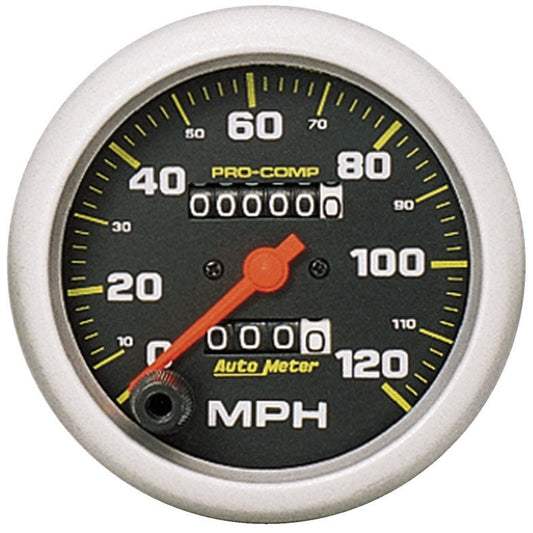 AutoMeter Gauge Speedometer 3-3/8in. 120MPH Mechanical Pro-Comp AutoMeter Gauges