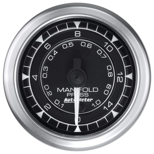 Autometer Chrono 2-1/16in 15PSI Manifold Pressure Gauge AutoMeter Gauges