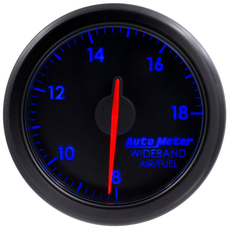 Autometer Airdrive 2-1/6in Wideband Air / Fuel Gauge 10:1-17:1 ARF Range - Black AutoMeter Gauges