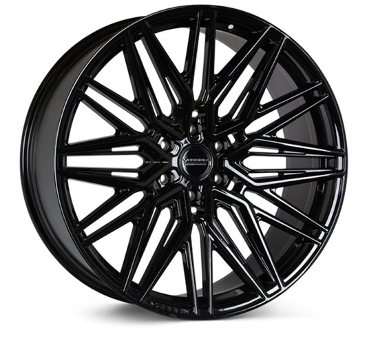 Vossen HF6-5 22x12 / 6x135 / ET-44 / Ultra Deep Face / 87.1 - Gloss Black Wheel