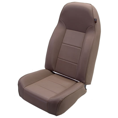 Rugged Ridge High-Back Front Seat Non-Recline Tan 76-02 CJ&Wrangl Rugged Ridge Seat Brackets & Frames