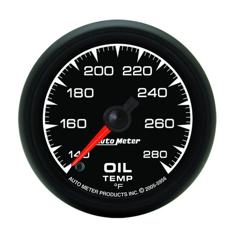 Autometer ES 52.4mm 140-280 Degree F Oil Temprature Gauge AutoMeter Gauges