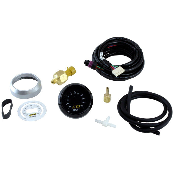 AEM 52mm Boost Digital Gauge -30-35psi AEM Gauges