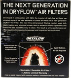 AEM Air Filter, 3inFLG/ 5inOD/ 6-1/2inH Dry Flow