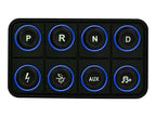 AEM EV 8 Button Keypad CAN Based Programmable Backlighting