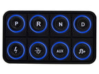 AEM EV 8 Button Keypad CAN Based Programmable Backlighting