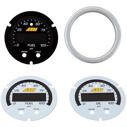 AEM X-Series Pressure Gauge Accessory Kit- AEM 30-0301-ACC AEM Gauges