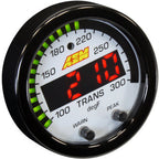 AEM X-Series Temperature 100-300F Gauge Kit (ONLY Black Bezel and Water Temp. Faceplate) AEM Gauges