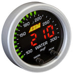AEM X-Series Temperature 100-300F Gauge Kit (ONLY Black Bezel and Water Temp. Faceplate) AEM Gauges