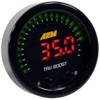 AEM X-Series Tru-Boost Controller Gauge w/ Boost Control Solenoid 80PSIg Internal MAP Sensor AEM Gauges