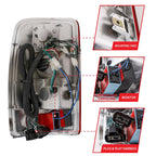 ANZO 2000-2006 Chevrolet Suburban LED Taillights Red/Clear