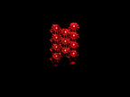 ANZO 2004-2008 Ford F-150 LED Taillights Black