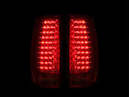 ANZO 2007-2014 Chevrolet Suburban LED Taillights Red/Clear G4