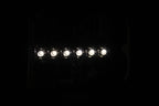 ANZO 2007-2014 Chevy Tahoe Crystal Headlight Chrome Amber(OE)