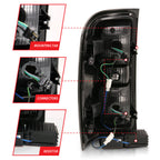 ANZO 2014-2018 Chevy Silverado 1500 LED Taillights Chrome