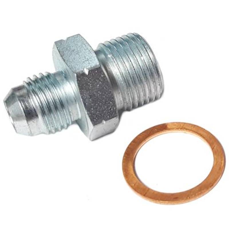 ATP Banjo Fitting/Bolt 14mm Banjo Fitting w/ -4AN Male Flare & 14mm Banjo Bolt (14mm X 1.5) ATP Fittings