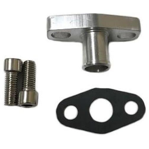 ATP Oil Drain (Return) Flange Kit w/ 5/8in BARB for Borg Warner EFR 6258/6758/7163/7670/8374/9180 ATP Flanges