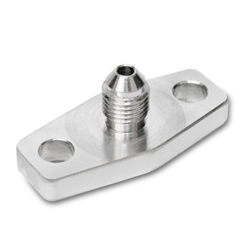 ATP Oil Feed Flange for T3 throught T4 Turbo w/ Integrated -3 AN/JIC Male Flare ATP Flanges