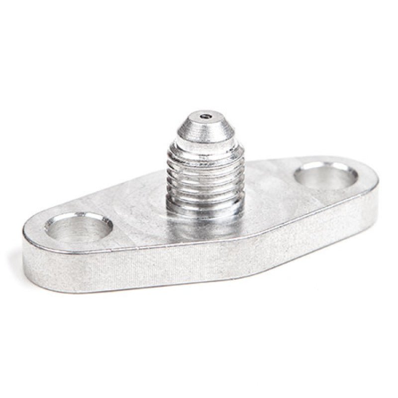 ATP Oil Feed Flange w/ -4 Male Restrictor (For T3/T4/GT37/GT40/GT42/GT45) ATP Flanges