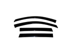 AVS 04-12 Chevy Colorado Crew Cab Ventvisor Outside Mount Window Deflectors 4pc - Smoke