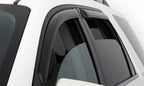AVS 09-18 Dodge RAM 1500 Quad Cab Ventvisor In-Channel Front & Rear Window Deflectors 4pc - Smoke