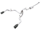 AWE Tuning 0FG 21+ Ford F150 Dual Split Rear Cat-Back Exhaust- 5in Diamond Black Tips