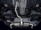 AWE Tuning 19-23 BMW 330i / 21-23 BMW 430i Base G2X Touring Axle-Back Exhaust - Chrome Silver