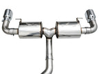 AWE Tuning 19-23 BMW 330i / 21-23 BMW 430i Base G2X Touring Axle-Back Exhaust - Chrome Silver
