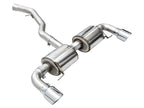 AWE Tuning 19-23 BMW 330i / 21-23 BMW 430i Base G2X Touring Axle-Back Exhaust - Chrome Silver