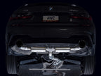 AWE 19-23 BMW 330i / 21-23 BMW 430i Base G2X Touring (Excl. Conv) Axle-Back Exhaust - Diamond Black