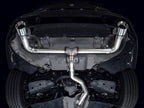 AWE Tuning 19-23 BMW 330i / 21-23 BMW 430i Base G2X Track Edition Axle-Back Exhaust - Chrome Silver