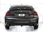 AWE Tuning 19-23 BMW 330i / 21-23 BMW 430i Base G2X Track Edition Axle-Back Exhaust - Chrome Silver