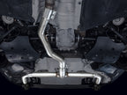 AWE Tuning 19-23 BMW 330i / 21-23 BMW 430i Base G2X Track Edition Axle-Back Exhaust - Diamond Black
