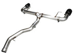 AWE Tuning 19-23 BMW 330i / 21-23 BMW 430i Base G2X Track Edition Axle-Back Exhaust - Diamond Black