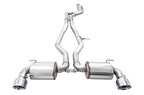 AWE Tuning 2020 Toyota Supra A90 Non-Resonated Touring Edition Exhaust - 5in Chrome Silver Tips