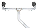 AWE Tuning 2022 VW GTI MK8 Touring Edition Exhaust - Diamond Black Tips