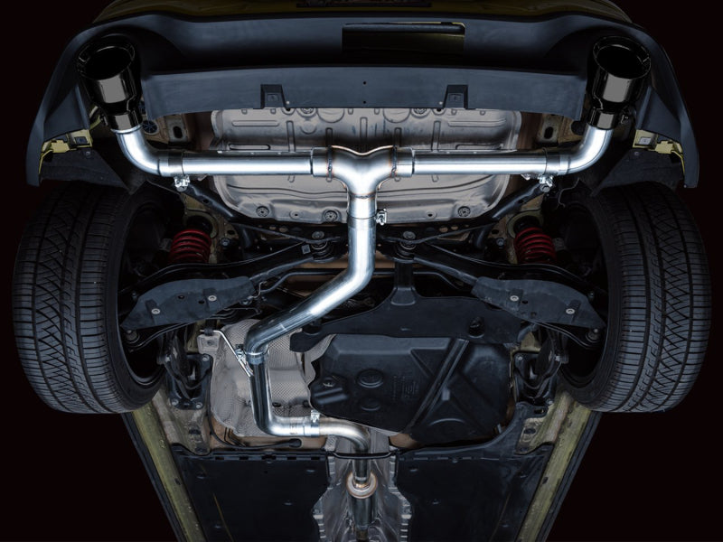 AWE Tuning 2022 VW GTI MK8 Track Edition Exhaust - Diamond Black Tips