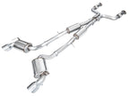 AWE Tuning 2023 Nissan Z RZ34 RWD Touring Edition Cat-Back Exhaust System w/ Chrome Silver Tips