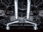 AWE Tuning 2023 Nissan Z RZ34 RWD Track Edition Cat-Back Exhaust System w/ Chrome Silver Tips