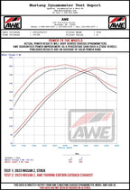 AWE Tuning 2023 Nissan Z RZ34 RWD Track Edition Cat-Back Exhaust System w/ Diamond Black Tips