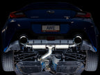 AWE Tuning Subaru BRZ/ Toyota GR86/ Toyota 86 Touring Edition Cat-Back Exhaust- Chrome Silver Tips