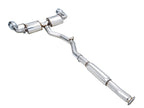 AWE Tuning Subaru BRZ/ Toyota GR86/ Toyota 86 Touring Edition Cat-Back Exhaust- Chrome Silver Tips